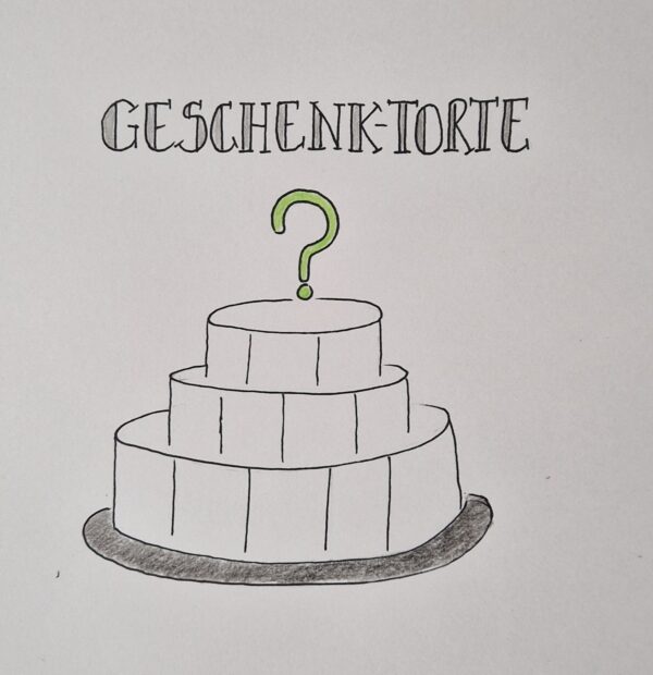 Geschenk Torte